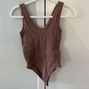 Zara Ribbed Bodysuit